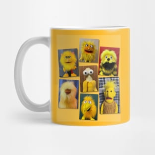 Yellow Puppets Mug